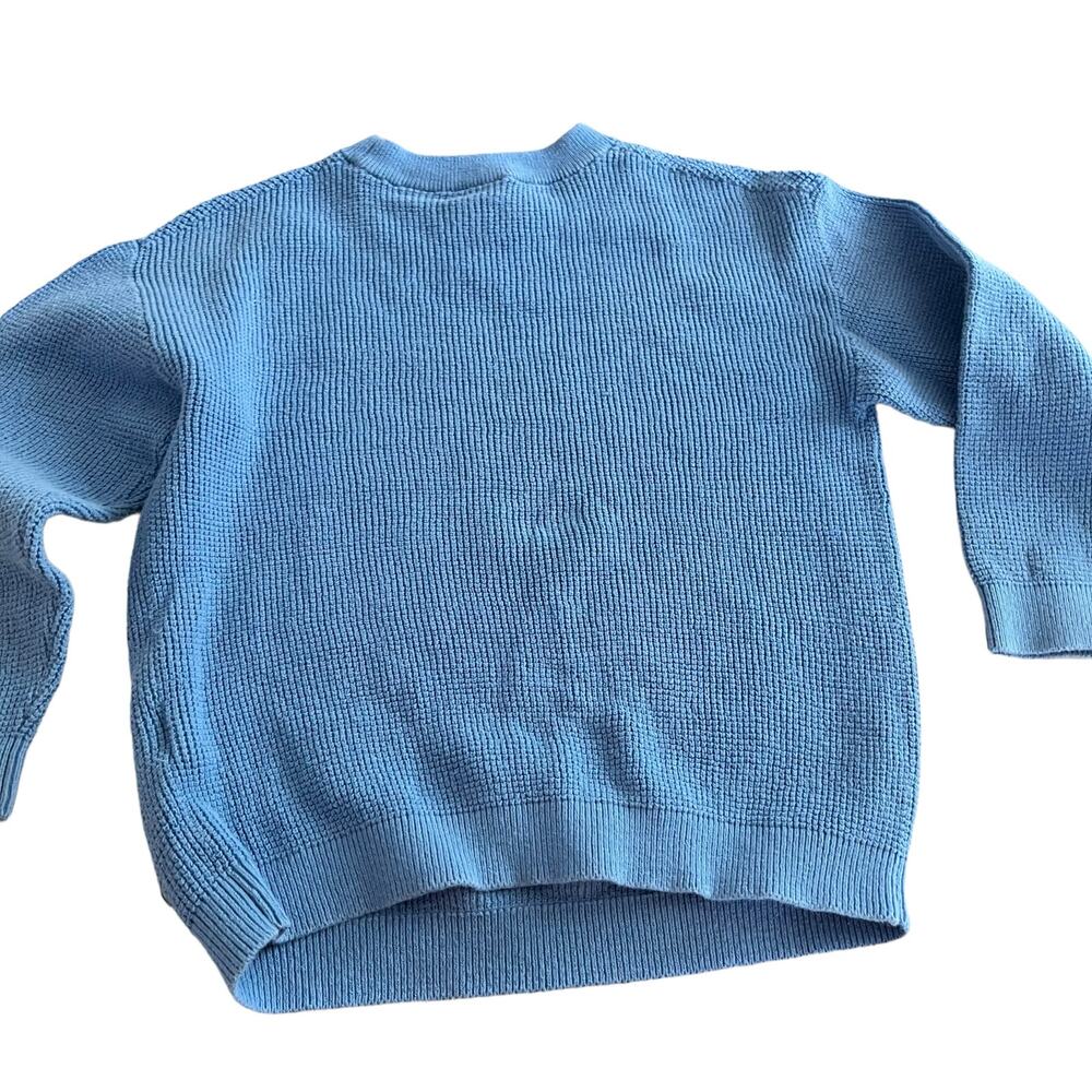 Zara boys blue cotton sweater size 4-5